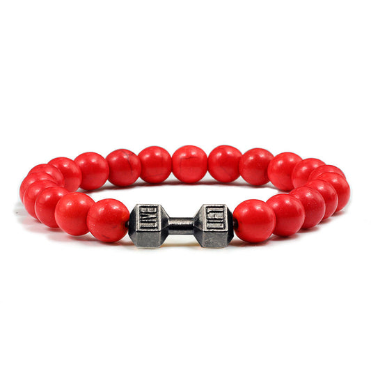 Gym Rat Red Bracelet