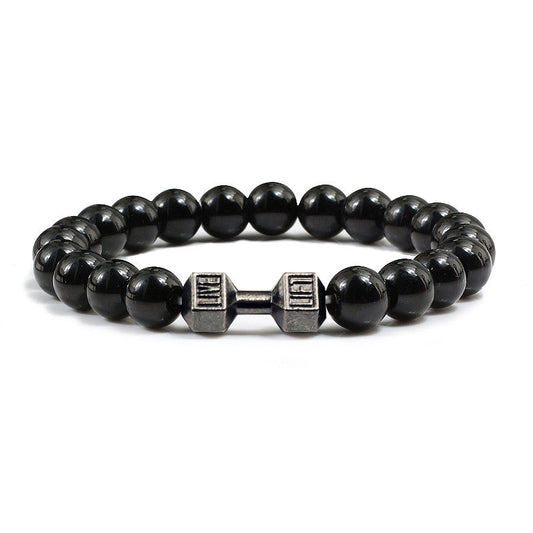 Gym Rat Black Bracelet